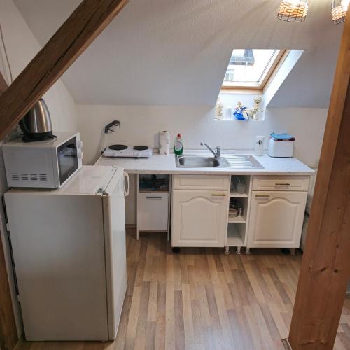 مطبخ, Apartment 5 Studio in Gera