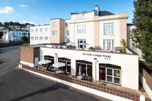 Widok z zewnątrz, Norfolk Lodge Hotel in Saint Helier