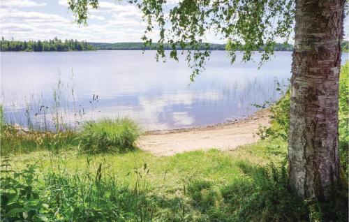 Viesnīcas āriene, 3 Bedroom Lovely Home In Gallstad in Holmared