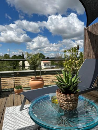 Varanda/terraço, Studio Nuitée en Provence 2 (Studio Nuitee en Provence 2) in Subúrbios