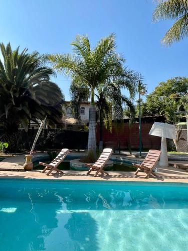 Malibungalows in Malinalco, Mexico