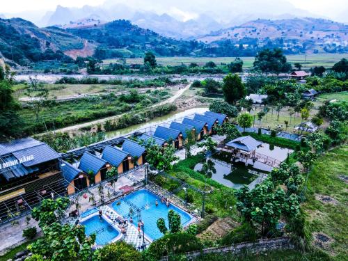Swimming pool, Homestay Suoi Khoang Minh Hang in Ban Coc Lua