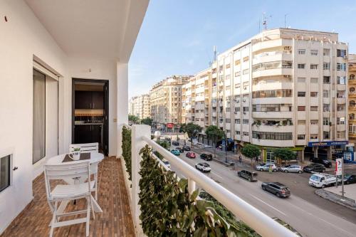 View, Appartement Acacia 2 chambres au centre ville in Bni Makada