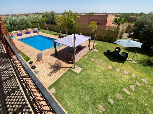 Suite villa les 3 palmiers avec piscine