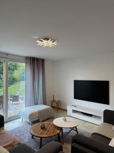 Superbe maison avec vue imprenable sur le lac in Versoix, Schweiz