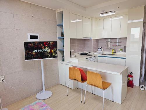 富川 Bucheon Sinjung-dong Station High Floor View Lovely House 单人房 景观