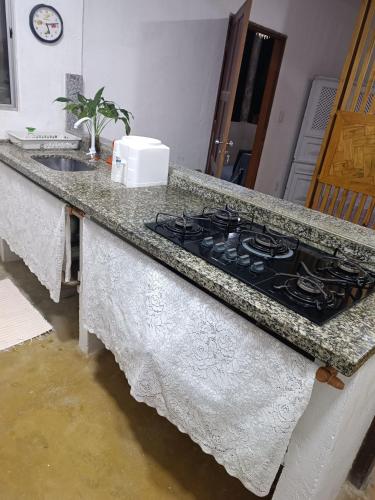 Kitchen, Refugio natureza viva in Pantanal