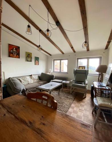 Charming penthouse nearby Ada Lake