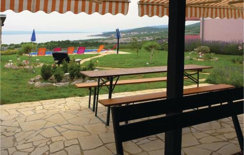Balkons/terase, Stunning Apartment In Klenovica in Klenovica