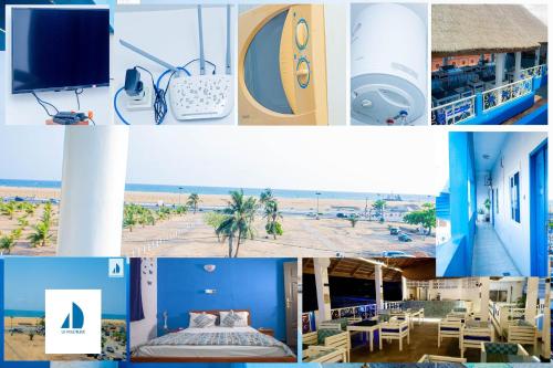 Exterior view, La Voile Bleue - Hotel Guest House in Cotonou
