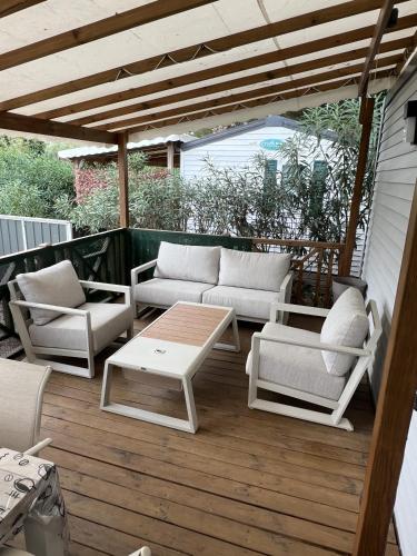 Camping - Argelès-sur-Mer -  - Camping Del Mar 265, Mobile Home Excellence, 3 chambres, 6 personnes, 2 Salles de Bain, bord de mer - Image #3