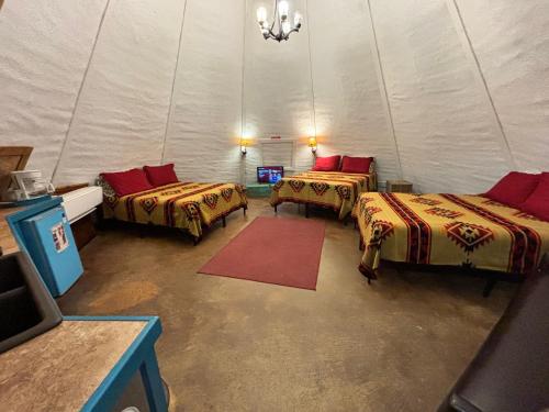 Tipis on the Guadalupe – New Braunfels, TX