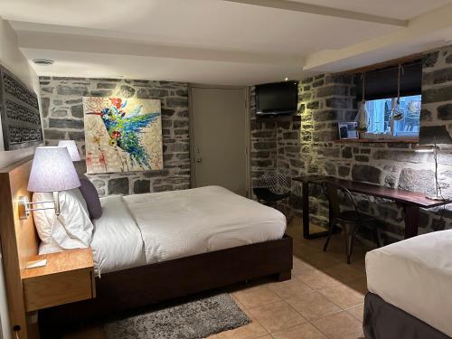 Superior Triple Room room in Auberge aux Deux Lions