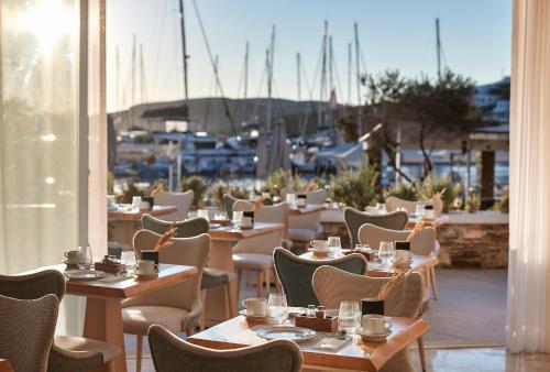 Restorāns, Kythnos Bay Hotel in Loutra (Kythnos)