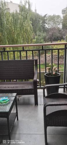 Lounge/area TV in comune, 栖迟水岸民宿 in Luoyang