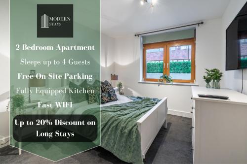 Mailbox 2 bed Apartment Birmingham City Centre - Free Parking