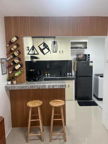 Kitchen, Eko's Crib: Stay, Relax & Play in Toril