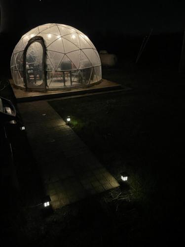 Winter Igloo Getaway & Birding Lake House in Sand Beach, USA