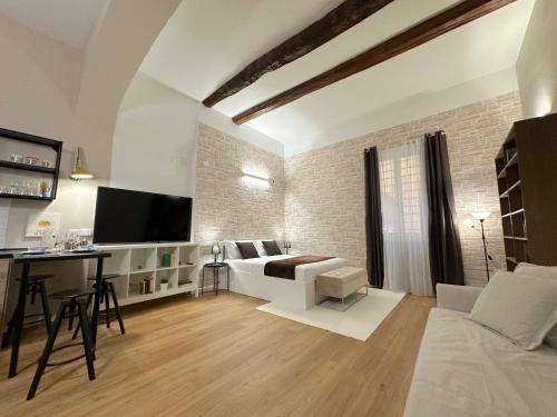 Shared lounge/TV area, No Name Prestige Apartment in Saragozza