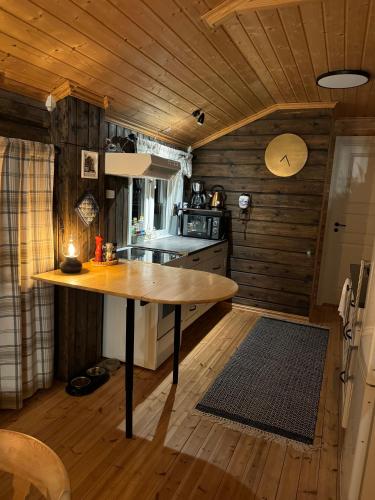 Konyha, Cottage Lavkavann Finnmarksvidda in Skoganvarre