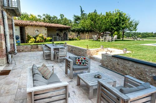 Dārzs, B&B La Mirande de Saint-Clar in Saint-Clar