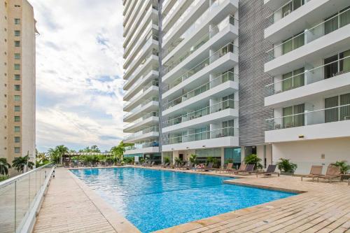 Descanso y playa, cómodo apartamento en Kuali, Santa Marta, Santa Marta