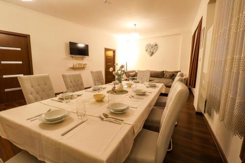 設施, Großes, vollausgestattes Apartment fur 5 Personen mit WLAN, vollausgestatteter Kuche, Waschmaschine  in 克里米喬