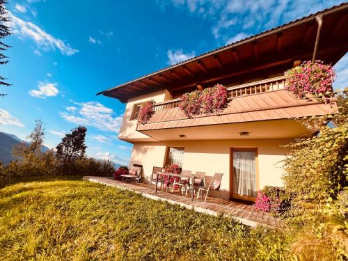A szálláshely kívülről, Chalet Panoramablick Garten Sauna in Gerlosbergeben