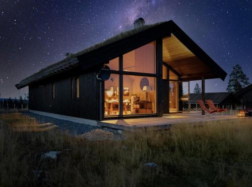 Modern cabin with a Mountain View in Nesbyen