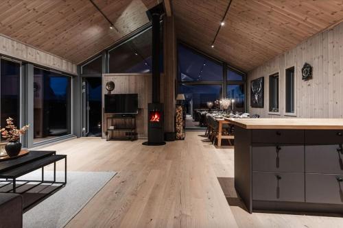 Modern cabin with a Mountain View in Nesbyen