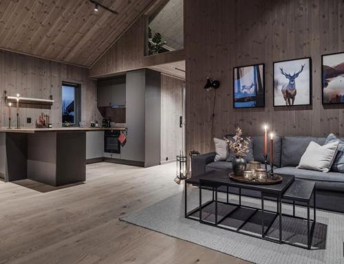 Modern cabin with a Mountain View in Nesbyen