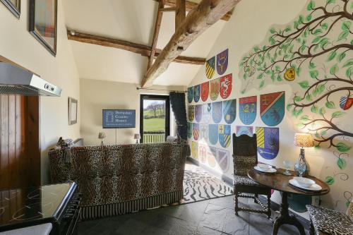 Romantic four poster Cottage private outdoor Hot Tub & Sauna at Harthill Hall plus private daily use of indoor pool and sauna 1 hour per day 3