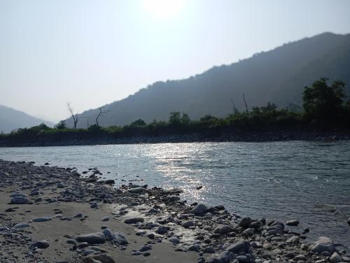 Corbett Jungle Inn,Riverside Forest Camp ,,Muhan,Dhikala Range opposite Mohan Eco Safari Zone Jim Co - Corbett