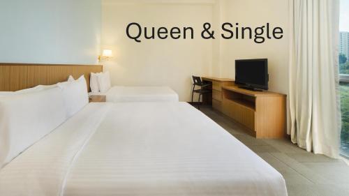 New Cape Inn Room Type - Standard Queen and Single Room