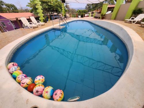 Úszómedence, Hotel El Encanto in Santa Cruz De Yojoa