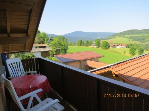 陽台/露台, Ferienwohnungen Meindl in 拉姆