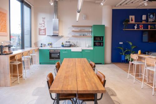 Kitchen, Residence Kley Clichy near Sole Mio