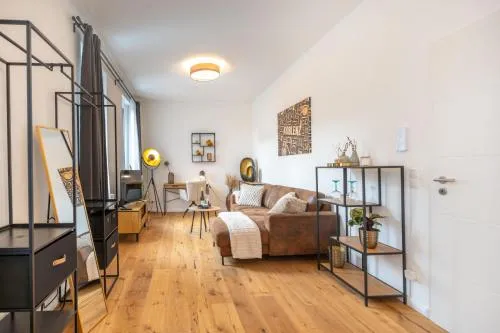 Modernes Studio Augusta am Rhein, vollausgestattet, ruhig und verkehrsgünstig gelegen in Koblenz, Deutschland