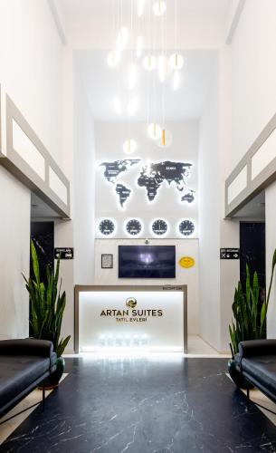 大堂, Artan Suites Tatil Evleri in 庫薩達斯海濱