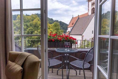 Terraza/balcón, Hotel-Gasthaus Goldener Engel in Glottertal