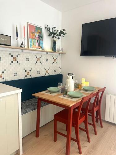 Magnifique logement plein centre face aux pistes in Saint-Étienne-de-Tinée