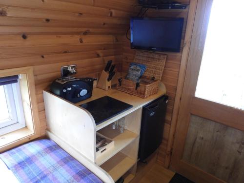 廚房, Hebridean Huts in 路易斯島