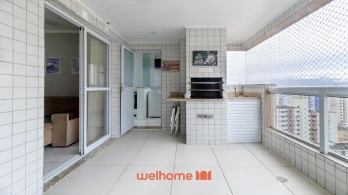 Apartamento a 250m da praia na Praia Grande