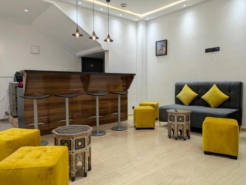 Bar/lounge, Hotel Les Remparts in Azemmour