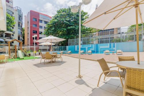 ON04 Lindo Apartamento com Vista para o Mar - Ondina