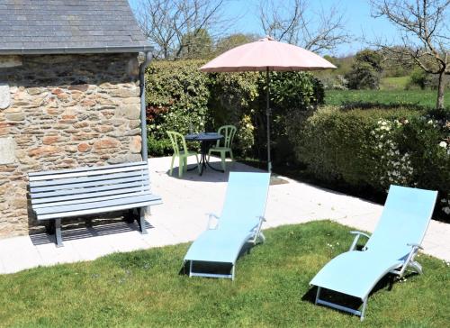 Maison charmante à Botsorhel avec jardin clôturé de 31 m² gîte à louer Saint-Éloy