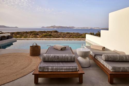 Kilátás, Hotel Milos Sea Resort near Mílosz-szigeti nemzeti repülőtér