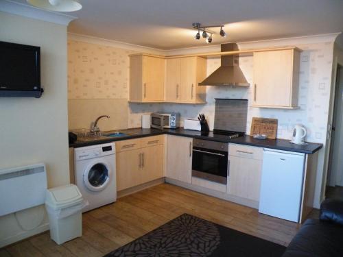 Konyha, Coasters Holiday Flats in Macduff