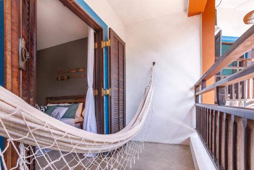balcon/terrasse, Pousada Aysú Maresias (Pousada Aysu Maresias) in São Sebastião (São Paulo)