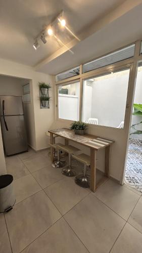 Kitchen, Apartamento Flowers in Flores